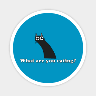 Memes cat and food Magnet